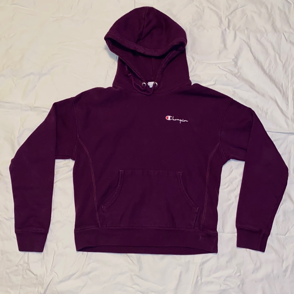Women Medium Red/Purple Hoodie
